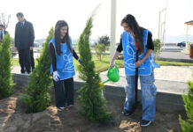 Heydər Əliyev Fondunun vitse-prezidenti Leyla Əliyeva Qaradağda yeni parkın açılışında iştirak edib Heydər Əliyev Fondunun vitse-prezidenti Leyla Əliyeva Qaradağda yeni parkın açılışında iştirak edib