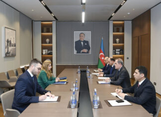 Azərbaycan ilə Yunanıstan arasında ikitərəfli və çoxtərəfli əməkdaşlığın mövcud vəziyyəti ətrafında fikir mübadiləsi aparılıb Dekabrın 23-də Azərbaycanın xarici işlər naziri Ceyhun Bayramov Yunanıstanın ölkəmizdə yeni təyin olunmuş səfiri Mariya Papakonstantinu ilə görüşüb