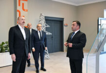 Prezident İlham Əliyev Ağdamda metal elektrik dirəklərinin istehsalı müəssisəsinin açılışında iştirak edib Azərbaycan Respublikasının Prezidenti İlham Əliyev dekabrın 23-də Ağdam Sənaye Parkında “Construction” MMC-nin metal elektrik dirəklərinin istehsalı müəssisəsinin açılışında iştirak edib