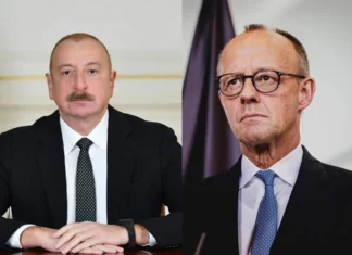 Fridrix Merts və İlham Əliyev bir-birini qarşılıqlı səfərə dəvət ediblər Azərbaycan Prezidenti İlham Əliyev və Almaniyanın Kansleri Fridrix Merts
