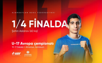 Avropa çempionatı: Azərbaycanın daha 4 boksçusu 1/4 finala yüksəlib Şahin Aslanov