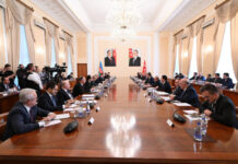 Bakıda Azərbaycan ilə Türkiyə arasında iqtisadi əməkdaşlıq üzrə Birgə Hökumətlərarası Komissiyanın iclası keçirilib Bakı şəhərində Azərbaycan Respublikası ilə Türkiyə Respublikası arasında iqtisadi əməkdaşlıq üzrə Birgə Hökumətlərarası Komissiyanın 12-ci iclası