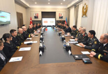 Bakıda 17-ci Azərbaycan-Türkiyə Yüksək Səviyyəli Hərbi Dialoq İclası keçirilir Bakıda 17-ci Azərbaycan-Türkiyə Yüksək Səviyyəli Hərbi Dialoq İclası keçirilir