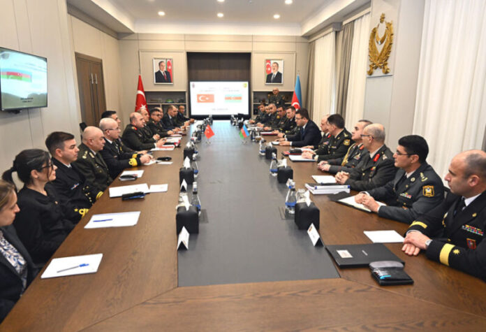 Bakıda 17-ci Azərbaycan-Türkiyə Yüksək Səviyyəli Hərbi Dialoq İclası keçirilir Bakıda 17-ci Azərbaycan-Türkiyə Yüksək Səviyyəli Hərbi Dialoq İclası keçirilir