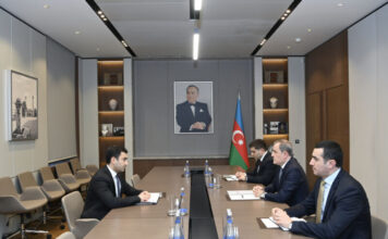 Ceyhun Bayramov Beynəlxalq Mülki Müdafiə Təşkilatının Baş katibi ilə görüşüb Azərbaycan Respublikasının xarici işlər naziri Ceyhun Bayramov Beynəlxalq Mülki Müdafiə Təşkilatının (ICDO) Baş katibi Ərgüc Kələntərlini qəbul edib