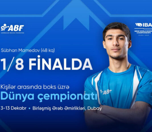 İki boksçumuz dünya çempionatında mərhələ adlayıb Sübhan Mamedov