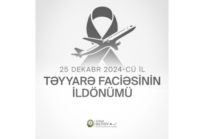 Prezident İlham Əliyev AZAL təyyarəsinin qəzaya uğramasının ildönümü ilə bağlı paylaşım edib