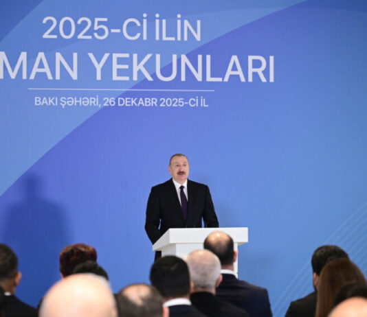 Prezident İlham Əliyev 2025-ci ilin idman yekunlarına həsr olunan mərasimdə iştirak edib Prezident İlham Əliyev 2025-ci ilin idman yekunlarına həsr olunan mərasimdə iştirak edib