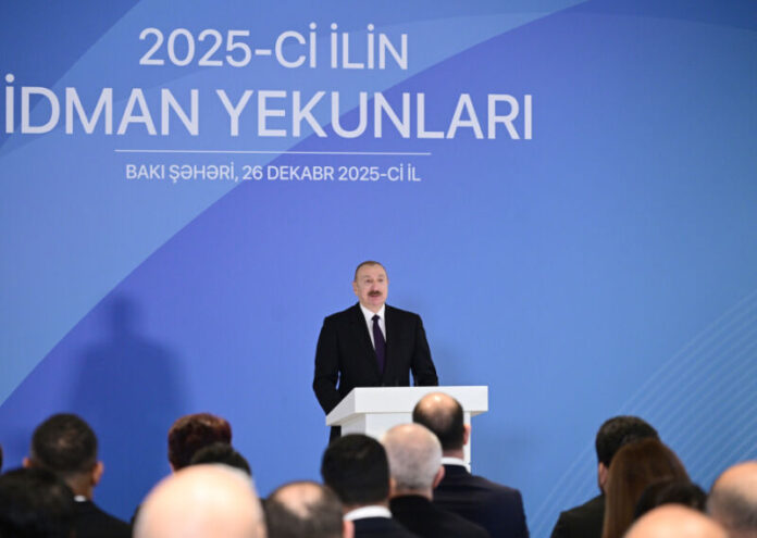 Prezident İlham Əliyev 2025-ci ilin idman yekunlarına həsr olunan mərasimdə iştirak edib Prezident İlham Əliyev 2025-ci ilin idman yekunlarına həsr olunan mərasimdə iştirak edib