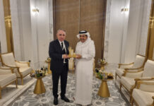 Baş prokuror Qətərdə işgüzar səfərdədir Azərbaycan Respublikasının Baş prokuroru Kamran Əliyevin rəhbərlik etdiyi nümayəndə heyəti dekabrın 14-də Qətər Dövlətinin paytaxtı Doha şəhərinə rəsmi səfərə gəlib