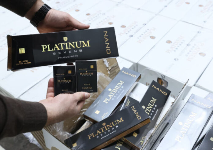 Ölkəyə qanunsuz yollarla gətirilən külli miqdarda siqaret