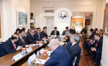 ABŞ-də “TRIPP”in Avrasiya regionunda kommunikasiya kontekstində rolu müzakirə edilib ABŞ-də "TRIPP"in Avrasiya regionunda kommunikasiya kontekstində rolu müzakirə edilib