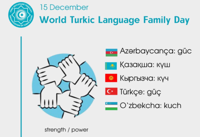 15 Dekabr – Dünya Türk Dili Ailəsi Günü 15 Dekabr – Dünya Türk Dili Ailəsi Günü