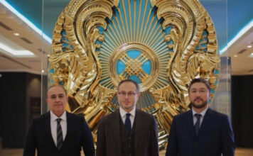 TÜRKPA nümayəndə heyəti Qazaxıstan Prezident Mərkəzini ziyarət edib TÜRKPA-nın Baş katibi səfir Ramil Həsənin rəhbərlik etdiyi nümayəndə heyəti Qazaxıstana rəsmi səfər çərçivəsində Qazaxıstan Respublikasının Prezident Mərkəzini ziyarət edib