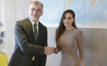 Leyla Əliyeva və Qretel Agilar İsveçrədə əməkdaşlıq imkanlarını müzakirə ediblər Leyla Əliyeva yanvarın 29-da İsveçrənin Qland şəhərində Beynəlxalq Təbiəti Mühafizə Birliyinin (IUCN) baş direktoru Qretel Agilar ilə görüş keçirib