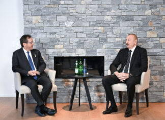Prezident İlham Əliyev Davosda İsrail Dövlətinin Prezidenti ilə görüşüb Azərbaycan Respublikasının Prezidenti İlham Əliyev yanvarın 21-də Davosda İsrail Dövlətinin Prezidenti İsxak Hersoqla görüşüb