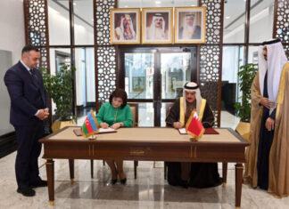 Azərbaycan Milli Məclisi ilə Bəhreyn Krallığı Nümayəndələr Şurası arasında Anlaşma Memorandumu imzalanıb Azərbaycan Milli Məclisi ilə Bəhreyn Krallığı Nümayəndələr Şurası arasında Anlaşma Memorandumu imzalanıb