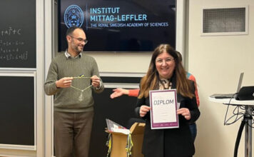 Azərbaycanlı riyaziyyatçı Mittaq-Leffler İnstitutunun diplomu ilə təltif olunub riyaziyyat elmləri doktoru Səadət Kərimi