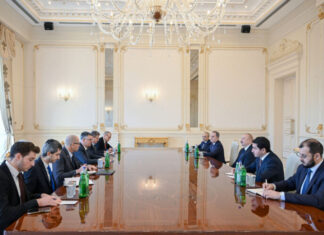 Prezident İlham Əliyev İsrail Dövlətinin xarici işlər nazirini qəbul edib Azərbaycan Respublikasının Prezidenti İlham Əliyev yanvarın 26-da İsrail Dövlətinin xarici işlər naziri Gideon Saarı qəbul edib