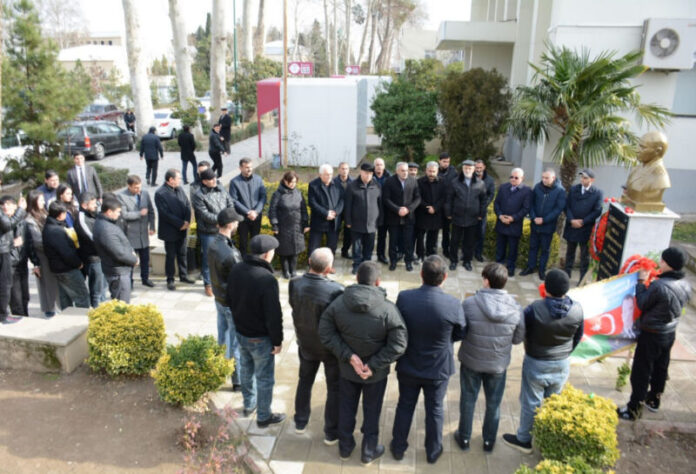 Tərtərdə Azərbaycanın Milli Qəhrəmanı Elman Hüseynovun xatirəsi anılıb