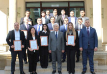 Auditorların andiçmə mərasimi keçirilib Auditorların andiçmə mərasimi keçirilib