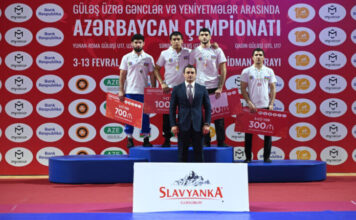 Güləş üzrə U-20 Azərbaycan çempionatı başa çatıb Güləş üzrə U-20 Azərbaycan çempionatı başa çatıb