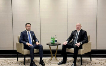 Prezident İlham Əliyevin Əbu-Dabidə Müsəlman Ağsaqqalları Şurasının baş katibi ilə görüşü olub Azərbaycan Respublikasının Prezidenti İlham Əliyevin Əbu-Dabi şəhərində Müsəlman Ağsaqqalları Şurasının baş katibi Məhəmməd Əbdülsalam ilə görüşü