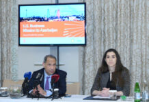 Səfirlik: ABŞ Ticarət Palatası Azərbaycana ilk biznes missiyasını uğurla başa çatdırıb Səfirlik: ABŞ Ticarət Palatası Azərbaycana ilk biznes missiyasını uğurla başa çatdırıb