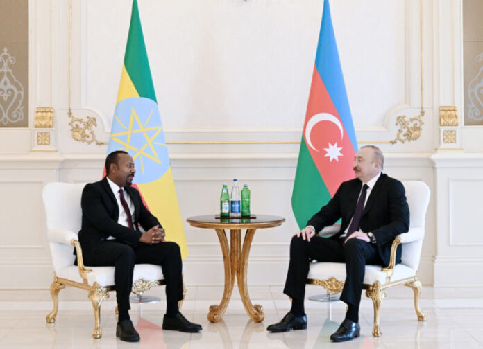 Azərbaycan Respublikasının Prezidenti İlham Əliyevin Efiopiya Federativ Demokratik Respublikasının Baş naziri Abiy Əhməd Əli ilə təkbətək görüşü