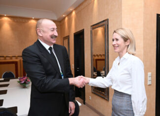 Prezident İlham Əliyev Münxendə Avropa İttifaqının xarici işlər və təhlükəsizlik siyasəti üzrə ali nümayəndəsi ilə görüşüb Azərbaycan Respublikasının Prezidenti İlham Əliyev fevralın 14-də Münxendə Avropa İttifaqının xarici işlər və təhlükəsizlik siyasəti üzrə ali nümayəndəsi, Avropa Komissiyasının vitse-prezidenti Kaya Kallas ilə görüşüb