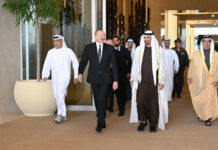 Prezident İlham Əliyev Birləşmiş Ərəb Əmirliklərinə səfərə gəlib Azərbaycan Respublikasının Prezidenti İlham Əliyev və Birləşmiş Ərəb Əmirliklərinin Prezidenti Şeyx Məhəmməd bin Zayed Al Nəhyan