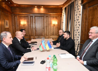 Prezident İlham Əliyevin Münxendə Ukrayna Prezidenti Volodimir Zelenski ilə görüşü olub Azərbaycan Respublikasının Prezidenti İlham Əliyevin fevralın 14-də Münxendə Ukrayna Prezidenti Volodimir Zelenski ilə görüşü olub