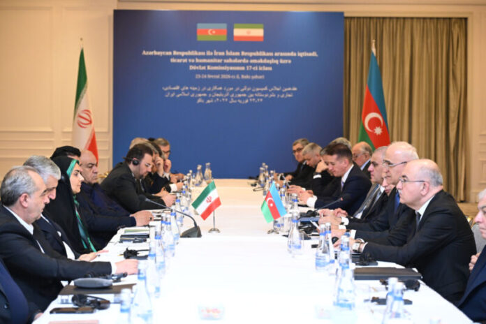 Bakıda iqtisadi, ticarət və humanitar sahələrdə əməkdaşlıq üzrə Azərbaycan-İran Dövlət Komissiyasının 17-ci iclası keçirilib