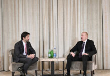 Prezident İlham Əliyev Münxendə Slovakiya Baş nazirinin müavini ilə görüşüb Azərbaycan Respublikasının Prezidenti İlham Əliyev fevralın 13-də Münxendə Slovakiya Respublikasının Baş nazirinin müavini və müdafiə naziri Robert Kalinak ilə görüşüb