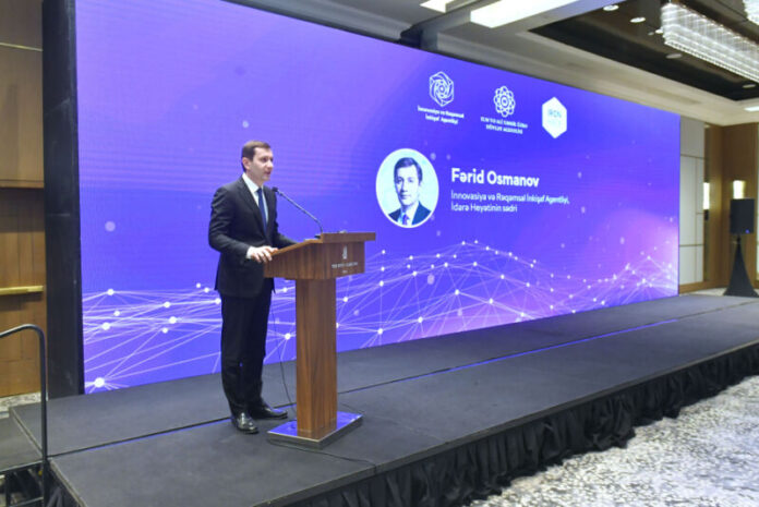 İnnovasiya və Rəqəmsal İnkişaf Agentliyinin İdarə Heyətinin sədri Fərid Osmanov İnnovasiya və Rəqəmsal İnkişaf Agentliyinin İdarə Heyətinin sədri Fərid Osmanov