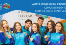 WUF13 Könüllülük Proqramı çərçivəsində təlimlər başlayır WUF13 Könüllülük Proqramı çərçivəsində təlimlər başlayır