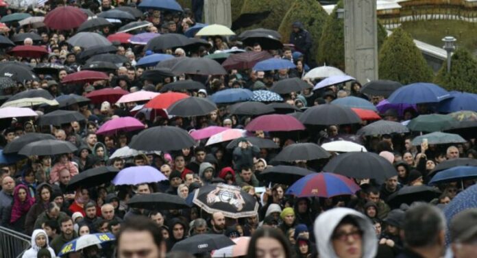 Gürcüstanda Patriarx II İliya ilə vida mərasimi keçirilir