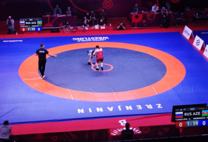 Azərbaycanın qadın güləşçisi Ruzanna Məmmədova