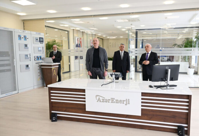 Prezident İlham Əliyev “Abşeron” Batareya Enerji Saxlanc Mərkəzinin açılışında