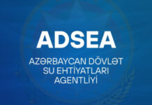 ADSEA-nın tabeli qurumları ərazilərdə yığılan yağış sularının kənarlaşdırılması işlərini davam etdirir Azərbaycan Dövlət Su Ehtiyatları Agentliyi