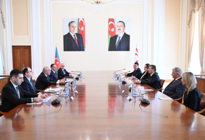 Azərbaycan Respublikasının Baş naziri Əli Əsədov aprelin 1-də Şimali Kipr Türk Cümhuriyyətinin Baş naziri Ünal Üstel ilə görüşüb Azərbaycan Respublikasının Baş naziri Əli Əsədov aprelin 1-də Şimali Kipr Türk Cümhuriyyətinin Baş naziri Ünal Üstel ilə görüşüb