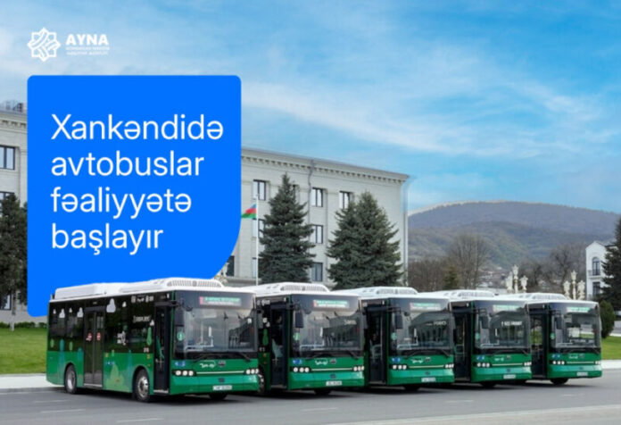 Xankəndidə şəhərdaxili avtobus marşrutları