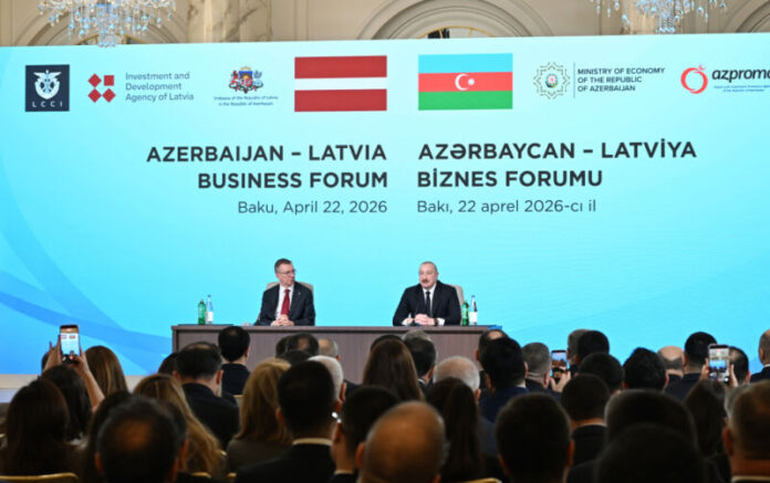 Bakıda Azərbaycan-Latviya biznes-forumu keçirilib