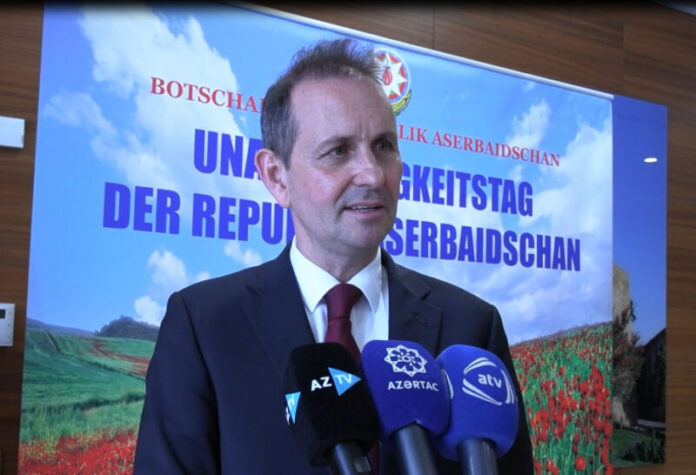 Almaniya Xarici İşlər Nazirliyinin (XİN) Avropa baş idarəsinin rəisi səfir Kristof İsranq