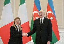 Ciorcia Meloni Prezident İlham Əliyevə təşəkkür edib Azərbaycan Respublikasının Prezidenti İlham Əliyevin İtaliya Respublikası Nazirlər Şurasının sədri Ciorcia Meloni ilə təkbətək görüşü