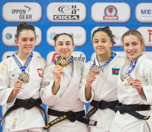 Azərbaycanın qadın cüdoçuları Avropa Açıq Turnirini 3 medalla bitirib Azərbaycan millisi