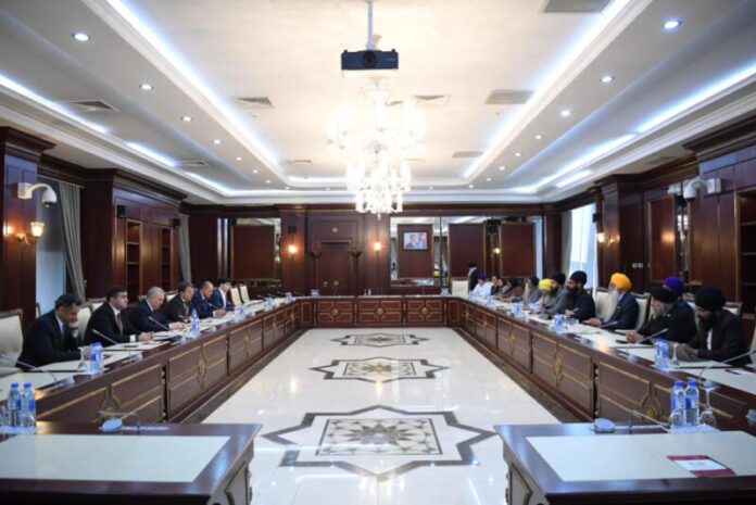 Beynəlxalq Siqh Federasiyasının nümayəndələri Milli Məclisdə olublar