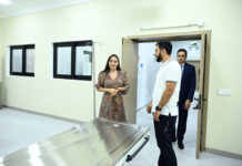 Leyla Əliyeva Yevlaxda Sahibsiz Heyvanlara Qayğı Mərkəzinin regional bölməsinin açılışında iştirak edib Leyla Əliyeva Yevlaxda Sahibsiz Heyvanlara Qayğı Mərkəzinin regional bölməsinin açılışında iştirak edib