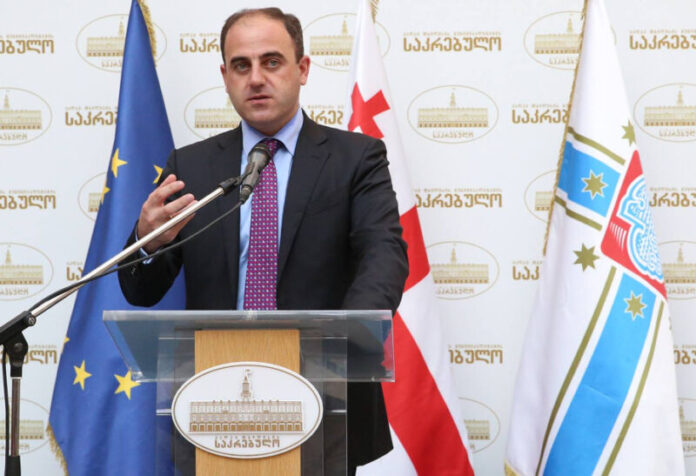 Gürcüstanın Energetika və Su Təchizatının Tənzimlənməsi üzrə Milli Komissiyasının sədri David Narmaniya Gürcüstanın Energetika və Su Təchizatının Tənzimlənməsi üzrə Milli Komissiyasının sədri David Narmaniya
