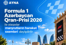 “Formula 1 Azərbaycan Qran-Prisi” ilə əlaqədar bir sıra marşrutların hərəkət sxemi dəyişdirilir “Formula 1 Azərbaycan Qran-Prisi” ilə əlaqədar bir sıra marşrutların hərəkət sxemi dəyişdirilir